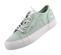 Mustang Sneaker Lederimitat/Textil Hellgrün - 37