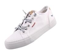 Mustang Sneaker 1420304 Damen Canvas Weiß Größe 38