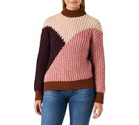 MUSTANG Damen Carla C Colourblock Pullover, Decadent Chocolate 3242, S