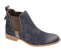 MUSTANG - Damen Chelsea Boots - Blau Schuhe in Übergrößen, Größe:43