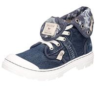 Mustang Damen Denim Stiefelette Jeansblau, Schuhgröße:EUR 38