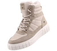 MUSTANG Damen High Top Sneaker gefüttert Beige EU 39 Beige EU 39