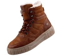 MUSTANG Damen High Top Sneaker gefüttert Braun EU 37