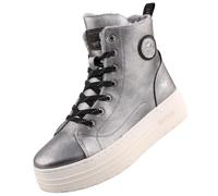 MUSTANG Damen High-Top Sneaker Silber EU 40