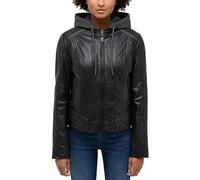 Mustang Lederjacke Damen schwarz, XL