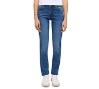 MUSTANG Damen Jeans Crosby Relaxed Slim Fit - Blau - Mid Blue Denim W26-W34, Größe:30W / 34L, Farbvariante:Mid Blue Denim 5000-702