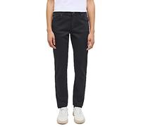 Mustang Crosby Relaxed Slim fit Jeans in Tiefschwarz W46 / L34 Loose Fit
