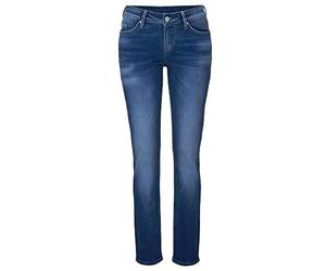 Mustang Damen Jeans Jeanshose Jasmin Slim Fit Medium Rise Slim Leg (Blue Used, W26/L32)