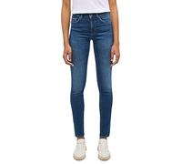 MUSTANG Damen Jeans Shelby Slim Fit - Blau - Blue Denim W25-W34 Stretch, Größe:26W / 32L, Farbvariante:Blue Denim 5000-602
