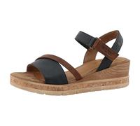 MUSTANG Damen Klassische Sandalen, Frauen Sandalen,Sandaletten,bequem,Sommerschuhe,Freizeitschuhe,offene Schuhe,Strandschuhe,Blau,41 EU