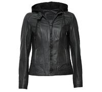 Lederjacke MUSTANG "31022243" Gr. XL, grau (anthra) Damen Jacken (78086812-XL) anthra