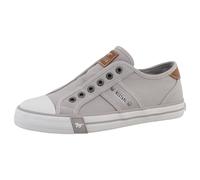 MUSTANG Damen Low-Top Sneaker, Frauen Halbschuhe,Laufschuhe,schnürschuhe,schnürer,straßenschuhe,Strassenschuhe,Sportschuhe,Grau,41 EU