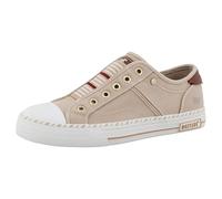 Sneaker MUSTANG SHOES "Mustang Shoes Sneaker Textil", Herren, Gr. 41, beige, Textil, Schuhe Sneaker (43996219-41) beige