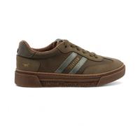 Mustang Damen Olivgrün Street Plateau Sneakers Schuhe EU42