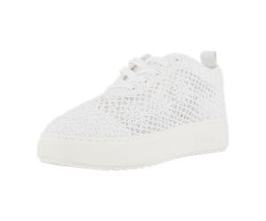 Mustang Damen Plateau Schnürschuhe für Damen, weiß, Größe 37 EU