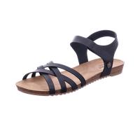 Mustang Damen Sandalen für Damen, schwarz, Größe 37 EU