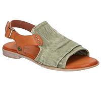 Mustang Damen 1388-808 Sandale, jeansgrün, 38 EU