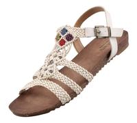 MUSTANG Damen Sandalen Ivory EU 37