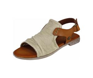 Mustang Damen Sandalen #SeoVarYear# für Damen, beige, Größe 39 EU