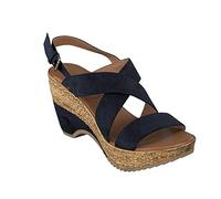 Mustang Damen 1387-803 Keilsandale, Navy, 37 EU