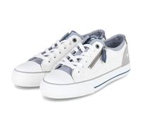 Mustang Sportliche Schnürschuhe für Damen, weiß, Gr. 41 EU