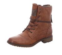 Mustang Damen-Schnürstiefelette Braun 38