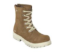 MUSTANG Damen Schnürstiefelette Combat Boots 1207-506, Größe:40 EU, Farbe:Braun