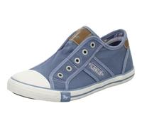 MUSTANG Damen Slipper Bequeme Sneaker Halbschuhe 1099-409, Größe:40 EU, Farbe:Blau