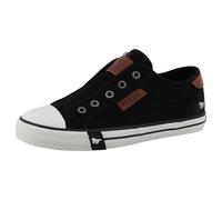 MUSTANG Damen Sneaker Baumwolle sportlich Slipper 26M0242004, Größe:40 EU, Farbe:Schwarz