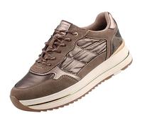 MUSTANG Damen Sneaker Braun, Schuhgröße:EUR 38