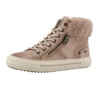 MUSTANG Damen Sneaker Kalua | Erwachsene Sneaker Mid-Top | 15M0112003 | Weite G | Reißverschluss | Synthetik | Cream (00182) | 37 EU