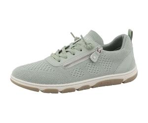MUSTANG Damen Sneaker Mesh unifarben Reißverschluss 26M0582002
