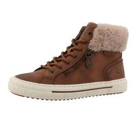 MUSTANG Damen Sneaker mit Plüscheinstieg 15M0112003, Größe:41 EU, Farbe:Braun