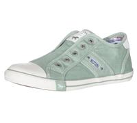 MUSTANG Damen Sneaker Schuhe Low Slip on 1099-416-750 pastellgrün 39