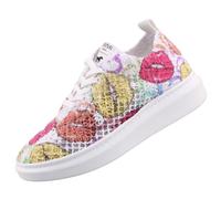 Mustang Damen Sneaker Weiß, Schuhgröße:EUR 40