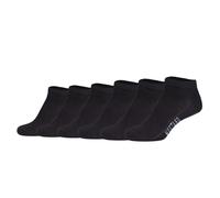 Kurzsocken MUSTANG "casual", Damen, Gr. 39-42, schwarz, Baumwollmischung, normal, Socken, mit elastischem Komfortbund (14103063-39) schwarz