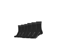 MUSTANG Damen Socken 6er Pack 35/38 black