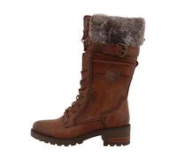 MUSTANG Damen Stiefel Haukea | Erwachsene Winterstiefel | 15M0082003 | Weite G | Reißverschluss | Synthetik | Brown (00012) | 38 EU