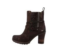 MUSTANG Damen Stiefel Palma | Erwachsene Schnürstiefel | 15M0162008 | Weite G | Reißverschluss | Synthetik | Mokka (00005) | 40 EU