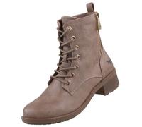 Mustang Schnürstiefelette Damen beige 38