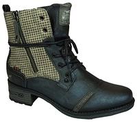 Mustang Stiefelette Lederimitat Schwarz - 38