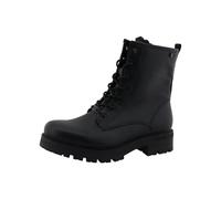 Schnürstiefelette MUSTANG SHOES "Mustang Shoes Stiefelette Lederimitat/Textil", Damen, Gr. 39, schwarz, Lederimitat, Textil, Schuhe (26466663-39) schwarz