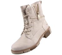 MUSTANG Damen Stiefelette gefüttert Ivory EU 38