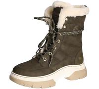 MUSTANG Damen Stiefelette gesteppt Warmfutter Plateau 1481-603, Größe:39 EU, Farbe:Grün