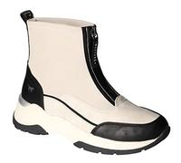 MUSTANG Damen Stiefelette High Top Sneaker Reißverschluss vorne 1438-501, Größe:42 EU, Farbe:Beige