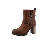 MUSTANG Damen Stiefelette mit Blockabsatz und Schnallendetail 15M0142002