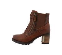 MUSTANG Damen Stiefelette mit Gummizug und Zierprägung 15M0182001, Größe:40 EU, Farbe:Braun