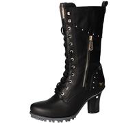 MUSTANG Damen Stiefelette mit Nieten und Zierreißverschluss 1141-617, Größe:40 EU, Farbe:Schwarz