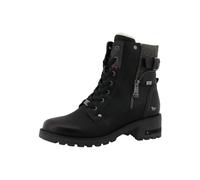 MUSTANG Damen Stiefelette mit Zierreißverschluss 15M0082001, Größe:40 EU, Farbe:Schwarz