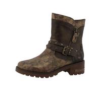 MUSTANG Damen Stiefelette mit Zierschnallen und Nieten, Größe:38 EU, Farbe:Mehrfarbig